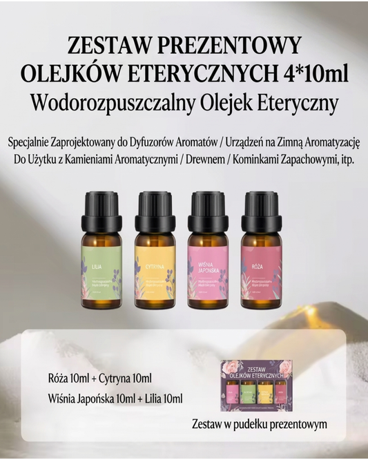 Zestaw olejków eterycznych