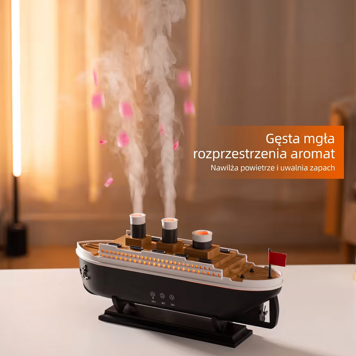 Dyfuzor Zapachowy i Nawilżacz Powietrza "Titanic"